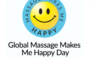 Massage Makes me Happy Day logo