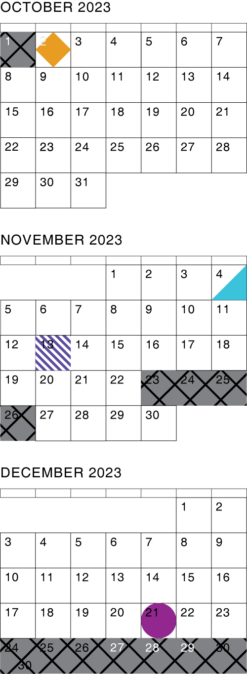 Academic Calendar East West College